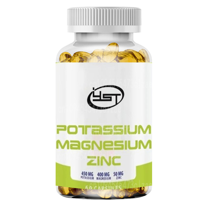 Zinc Supplement 50Mg - อาหารเสริมแมกนีเซียมและโพแทสเซียม - แมกนีเซียม 400 มก., โพแทสเซียม