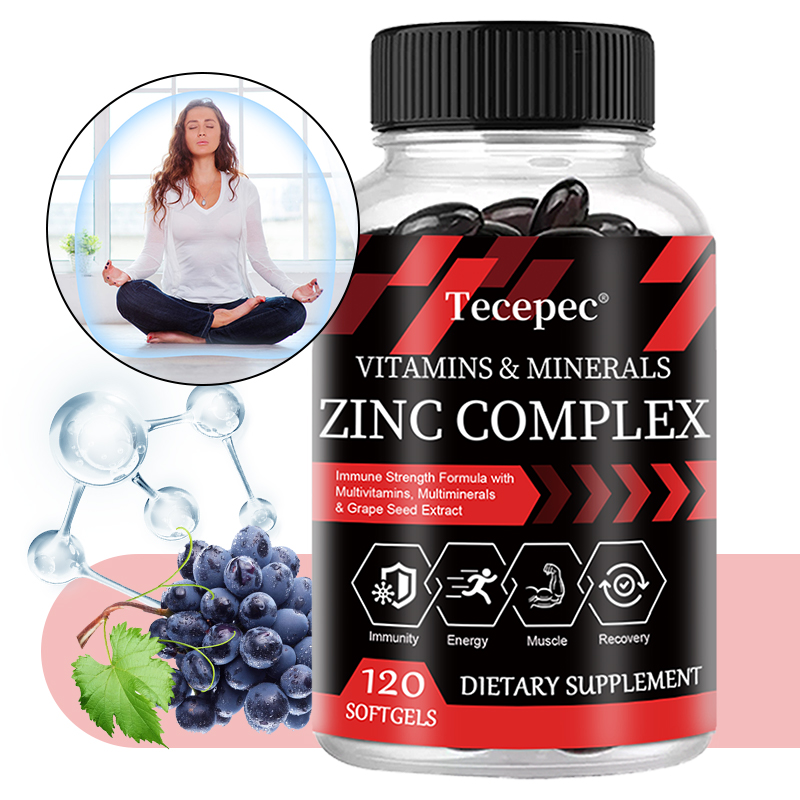 Zinc Supplement 50Mg - ซิงค์ คอมเพล็กซ์ 50 มก. แคปซูล, อาหารเสริมซิงค์ประสิทธิภาพสูง,