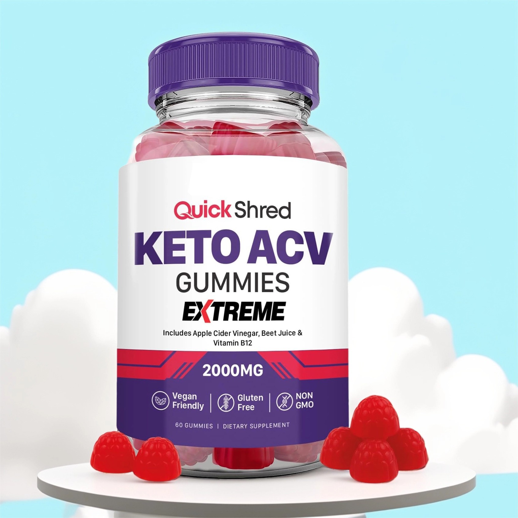 Apple Cider Vinegar Pill - กัมมี่น้ำส้มสายชูหมักจากแอปเปิ้ลสำหรับผู้หญิง ช่วยปรับสภาพผิว ส่งเสริมการย่อยอาหาร เสริมภูมิคุ้มกัน ความงาม และความงาม