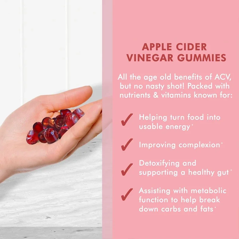 วิตามินกัมมี่แอปเปิ้ลไซเดอร์วี - Apple Cider Vinegar Pill บทวิจารณ์และราคา