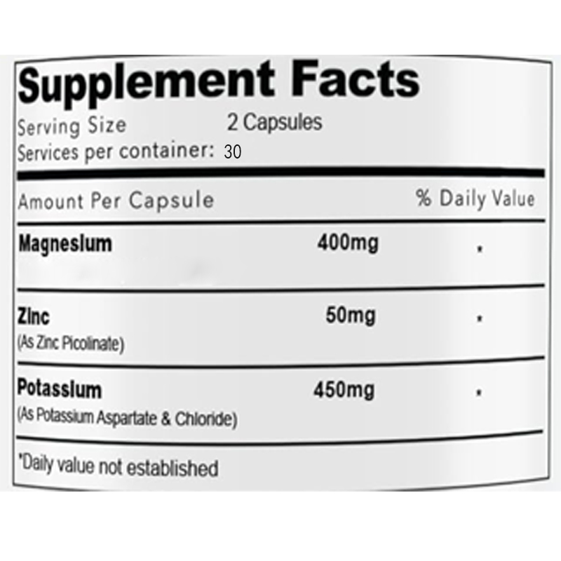 อาหารเสริมแมกนีเซียมและโพแทสเซ - Zinc Supplement 50Mg บทวิจารณ์และราคา