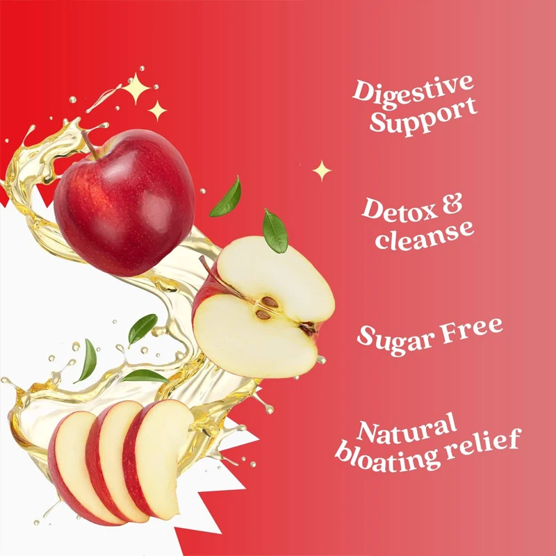 60 เม็ดเยลลี่น้ำส้มสายชูหมักจา - Apple Cider Vinegar Pill บทวิจารณ์และราคา