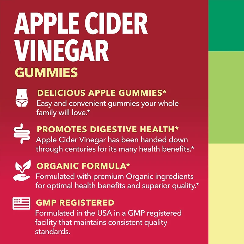 เยลลี่น้ำส้มสายชูหมักจากแอปเปิ - Apple Cider Vinegar Pill บทวิจารณ์และราคา