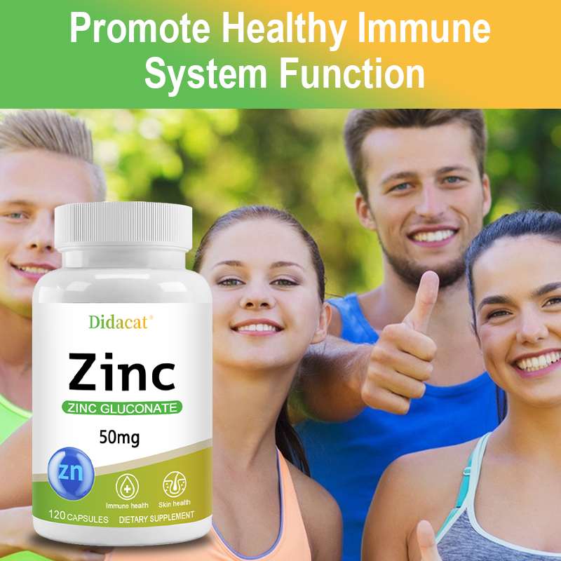 ซิงค์กลูโคเนตแคปซูล 50 มก. แร่ - Zinc Supplement 50Mg บทวิจารณ์และราคา