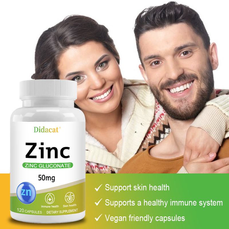 ซิงค์กลูโคเนตแคปซูล 50 มก. แร่ - Zinc Supplement 50Mg บทวิจารณ์และราคา